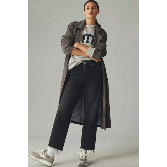 Citizens of Humanity Florence Mid-Rise Wide Straight Jeans In Stormy Size 32 - Picture 1 of 8